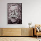 A Playful Wink: Capturing the Spirit of Laughter in Portraiture - John Hurt