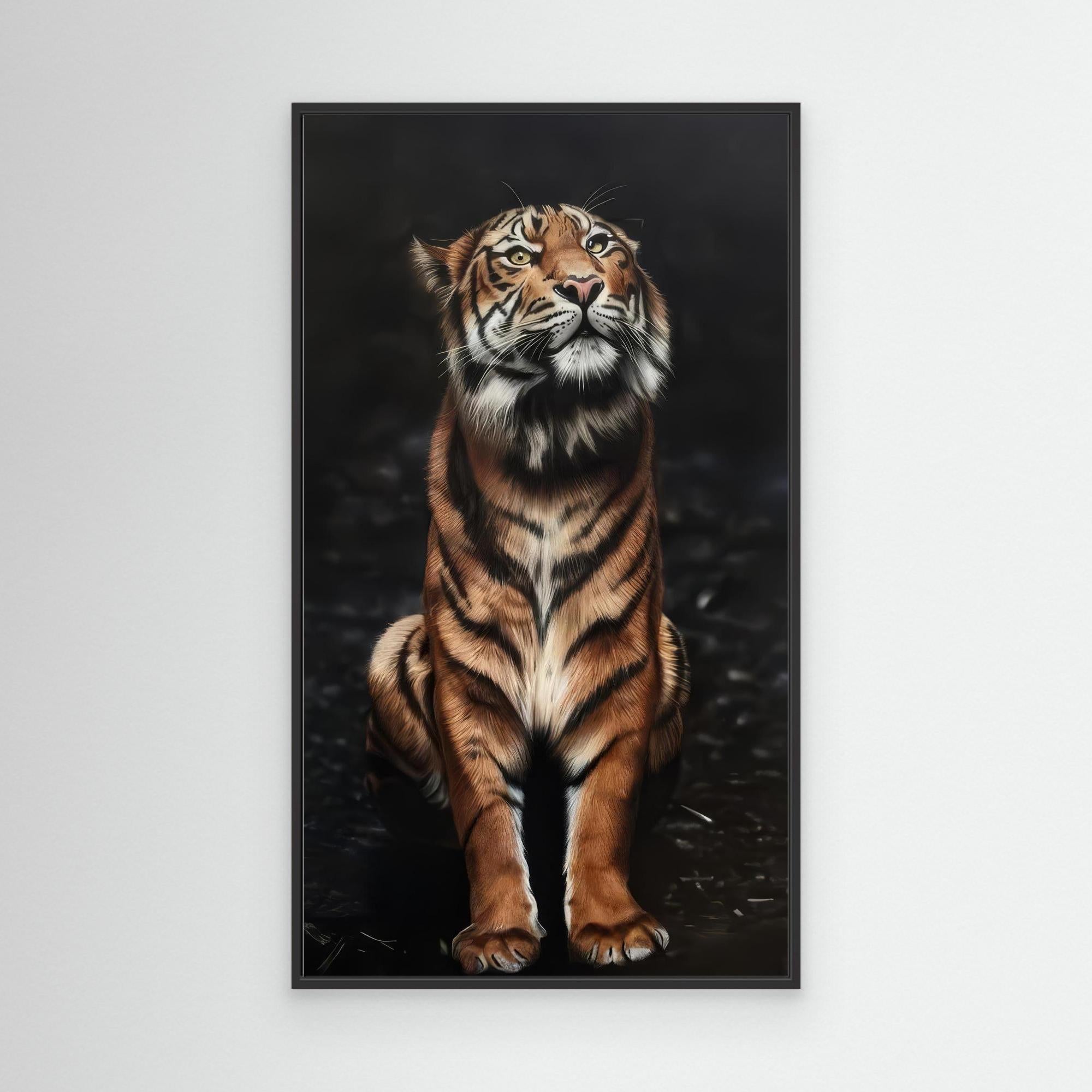 Majestic Presence: Capturing the Essence of a Tiger
