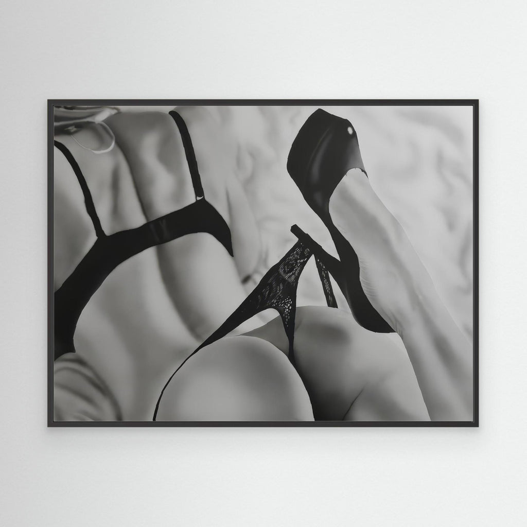 Intimate Silhouettes: Capturing Sensuality in Monochrome