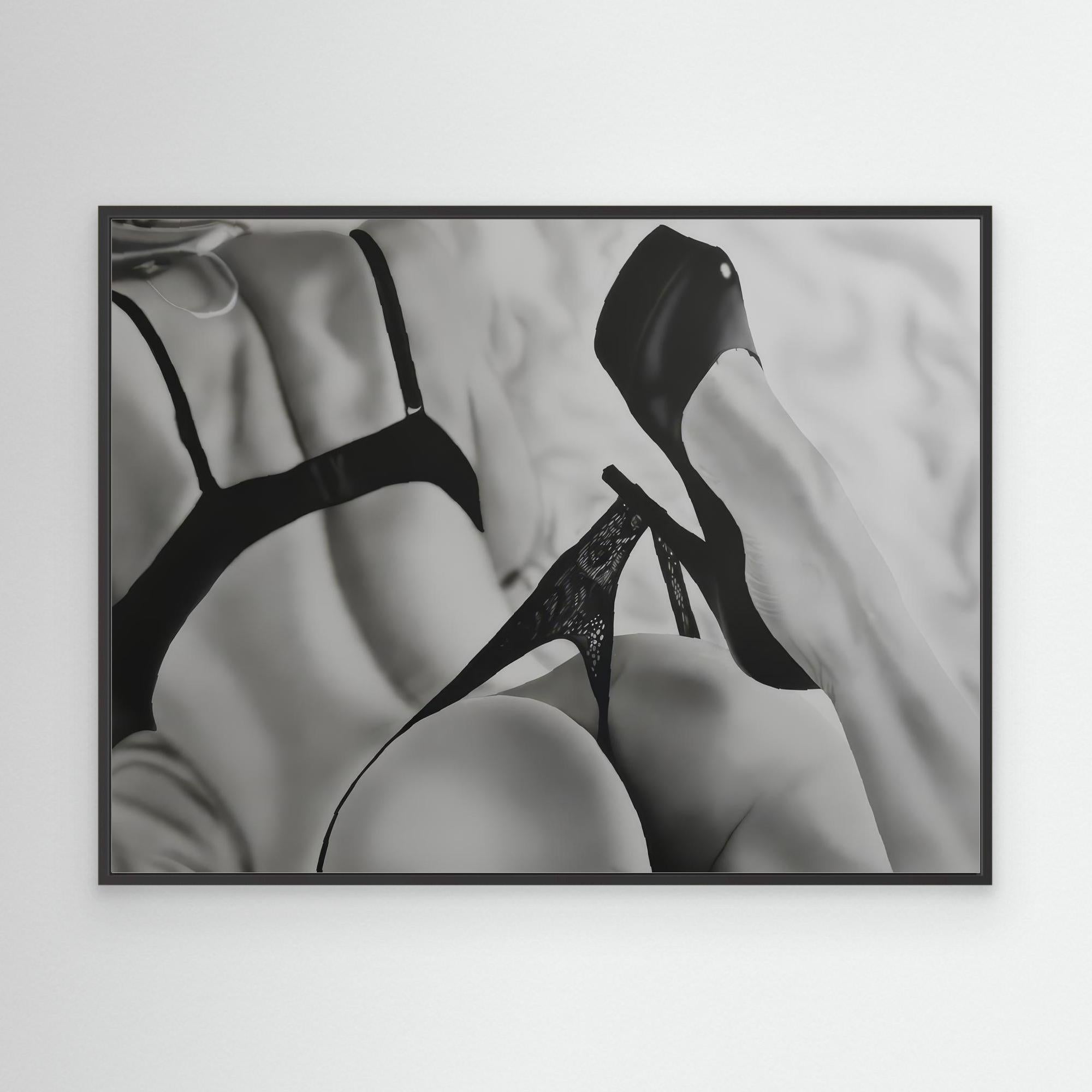 Intimate Silhouettes: Capturing Sensuality in Monochrome