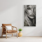The Depth of Beauty: A Monochrome Portrait