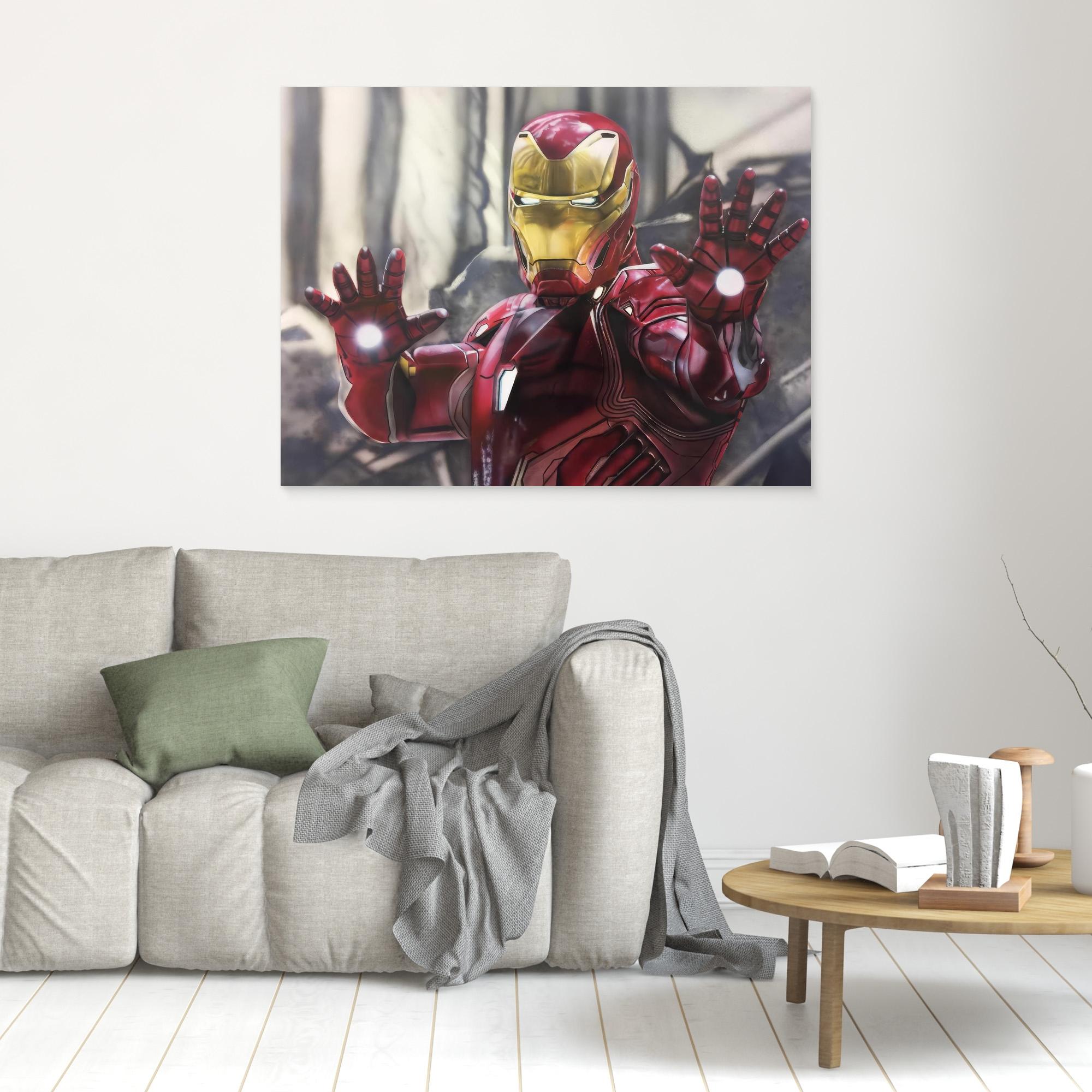 Dynamic Superhero Art: Action and Technology Combined