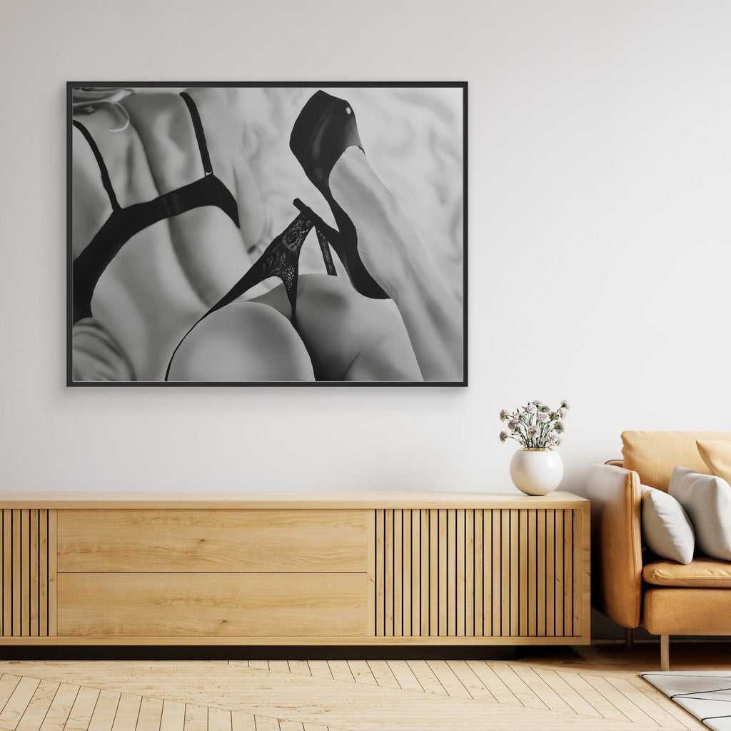 Intimate Silhouettes: Capturing Sensuality in Monochrome