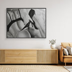 Intimate Silhouettes: Capturing Sensuality in Monochrome