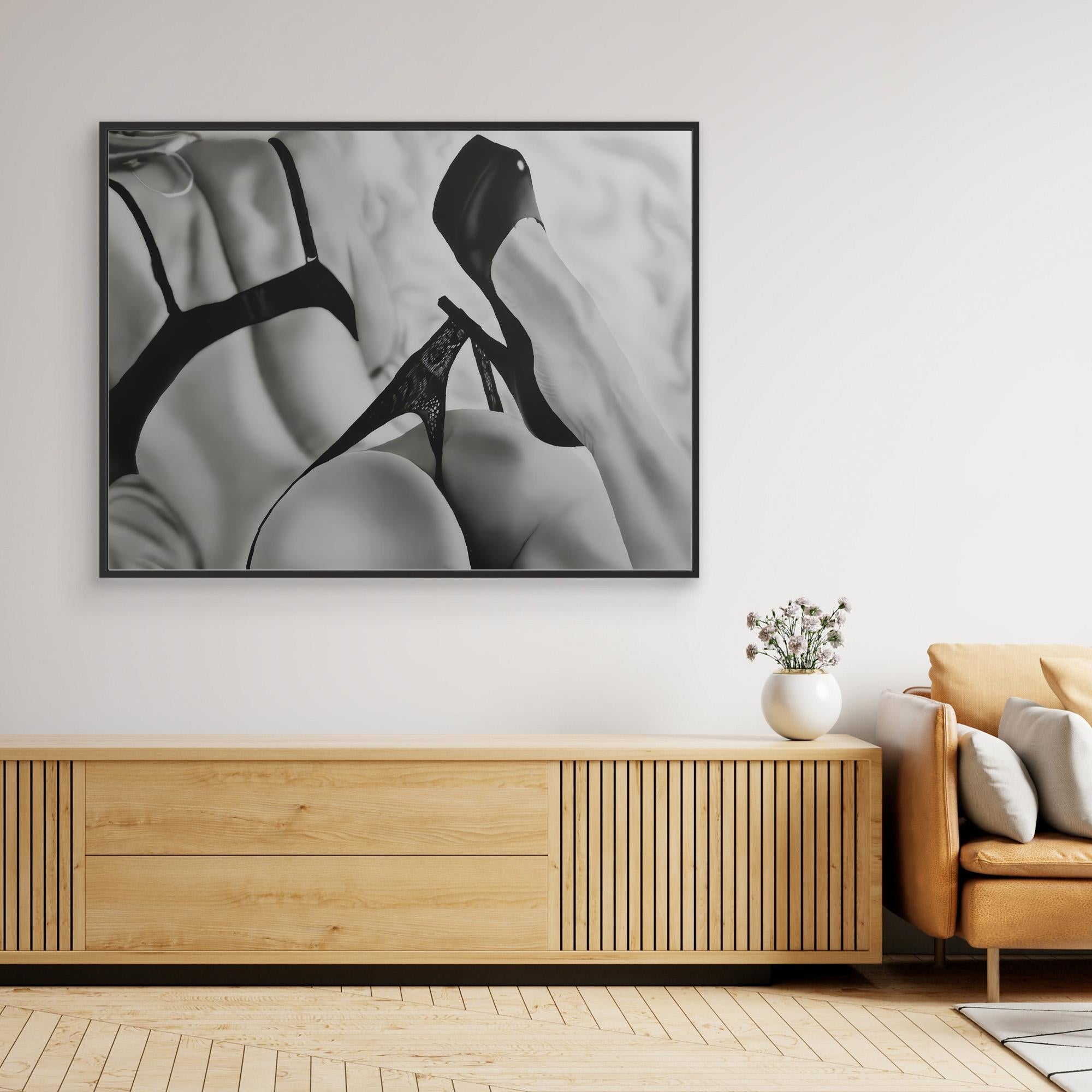 Intimate Silhouettes: Capturing Sensuality in Monochrome