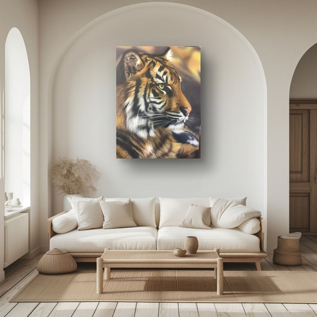 The Majestic Tiger: A Portrait of Nature's Power