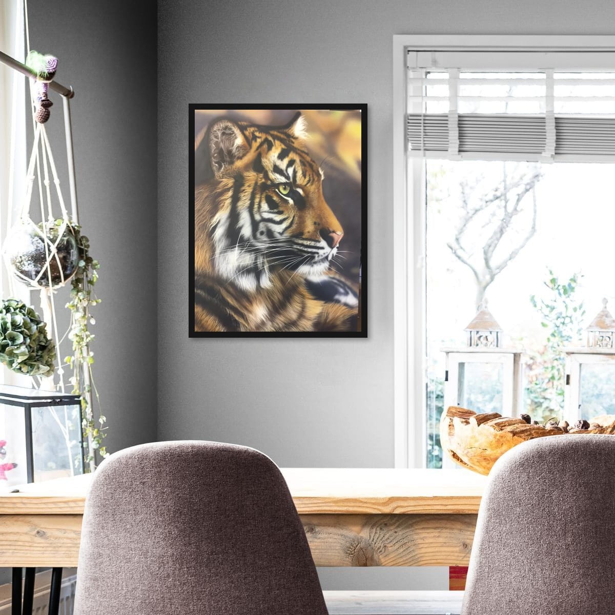 The Majestic Tiger: A Portrait of Nature's Power