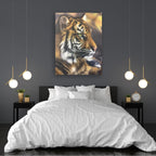 The Majestic Tiger: A Portrait of Nature's Power