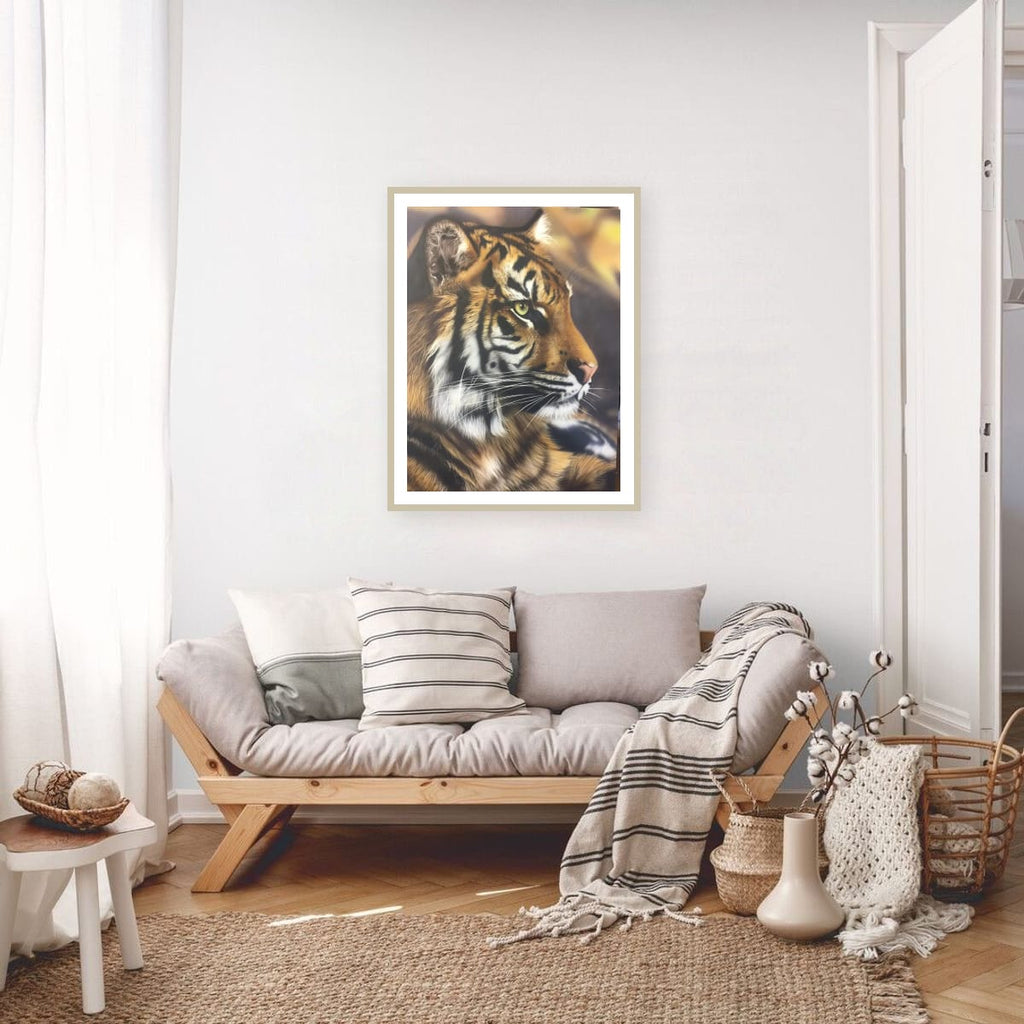 The Majestic Tiger: A Portrait of Nature's Power