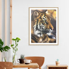 The Majestic Tiger: A Portrait of Nature's Power