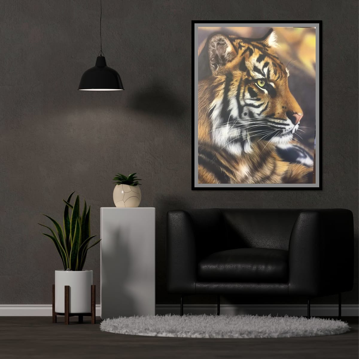 The Majestic Tiger: A Portrait of Nature's Power