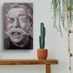 A Playful Wink: Capturing the Spirit of Laughter in Portraiture - John Hurt