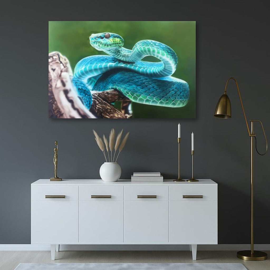 Exotic Snake Painting: A Vibrant Nature Experience