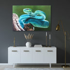 Exotic Snake Painting: A Vibrant Nature Experience
