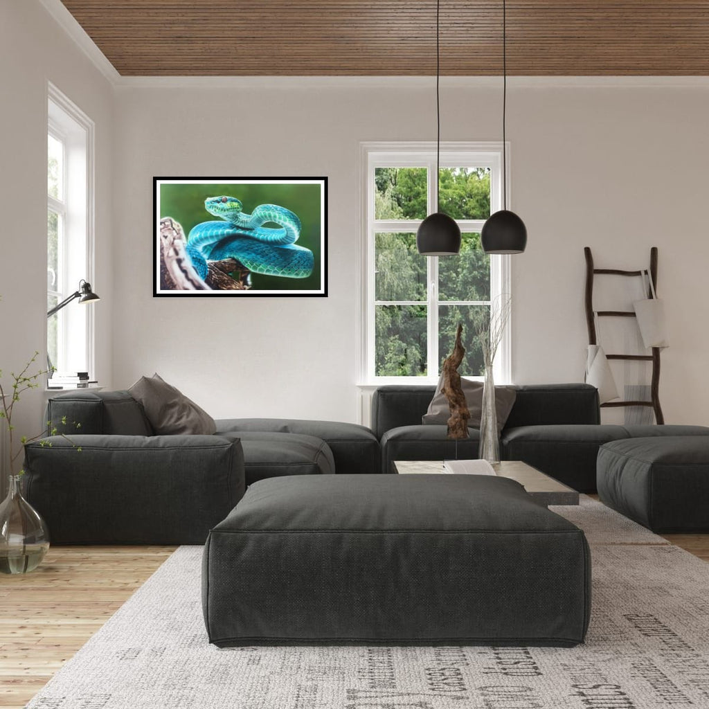 Exotic Snake Painting: A Vibrant Nature Experience