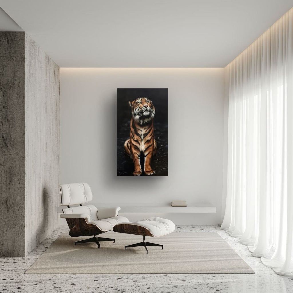 Majestic Presence: Capturing the Essence of a Tiger
