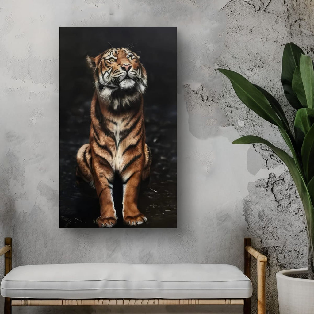 Majestic Presence: Capturing the Essence of a Tiger