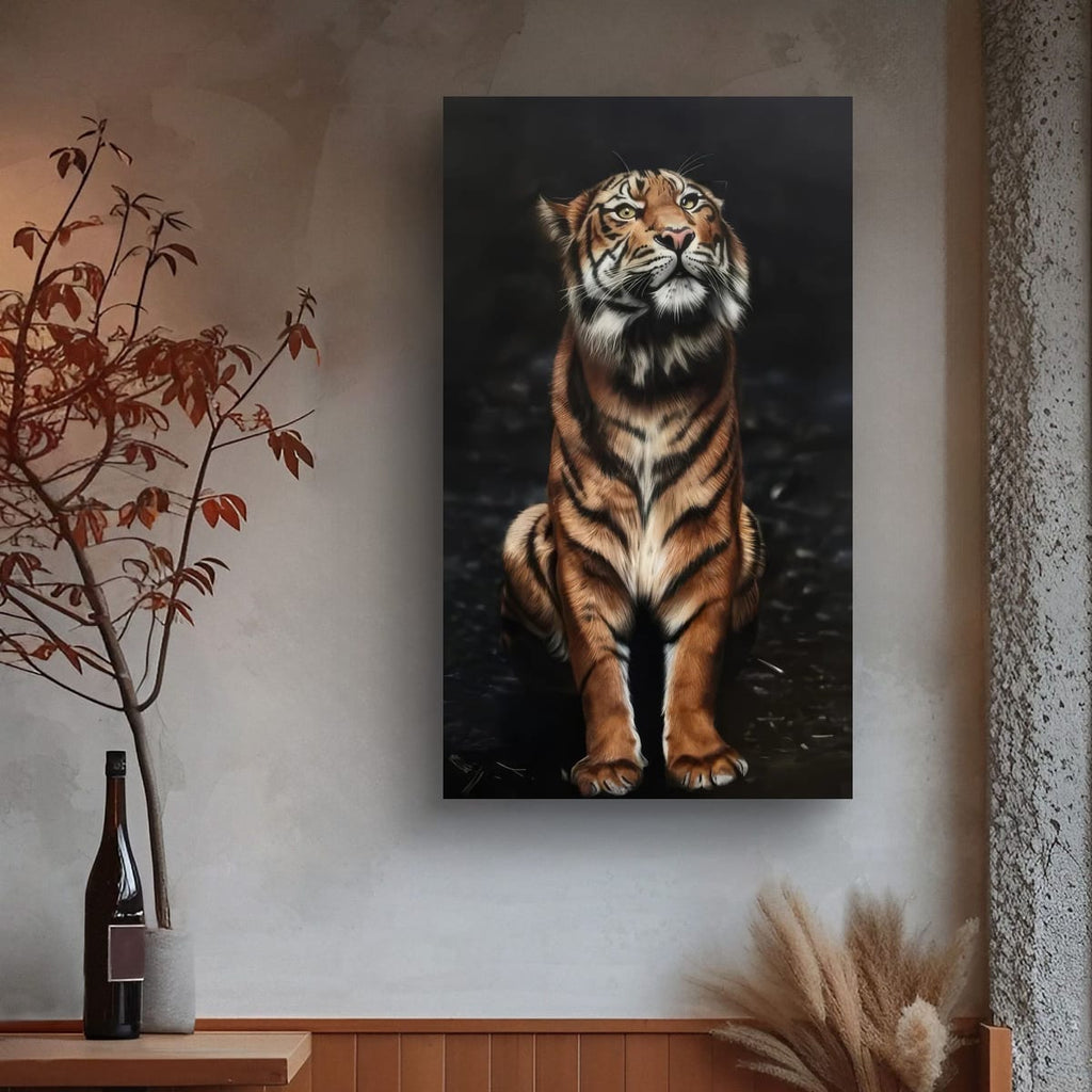 Majestic Presence: Capturing the Essence of a Tiger