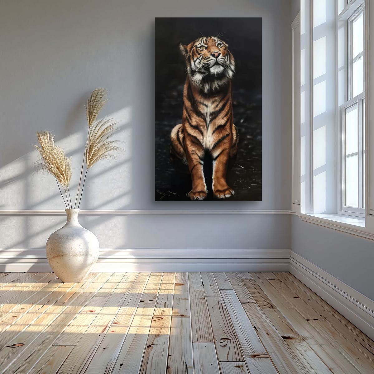 Majestic Presence: Capturing the Essence of a Tiger