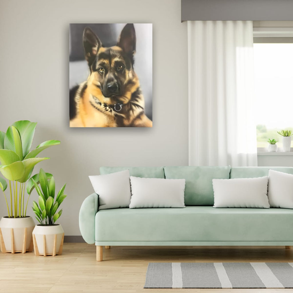 Loyal Guardian in Portrait