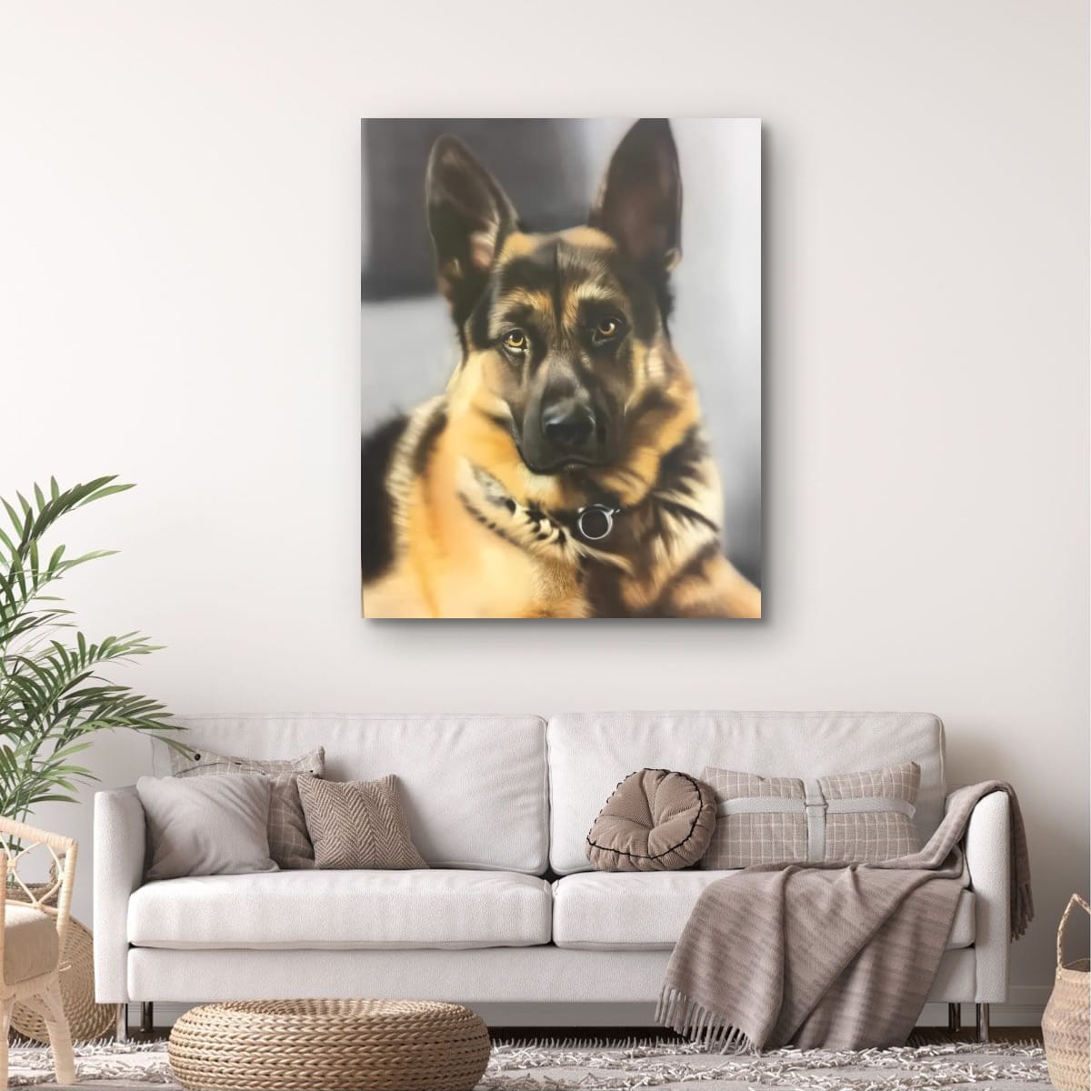 Loyal Guardian in Portrait