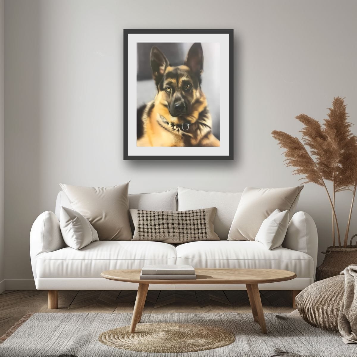Loyal Guardian in Portrait