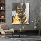 Loyal Guardian in Portrait