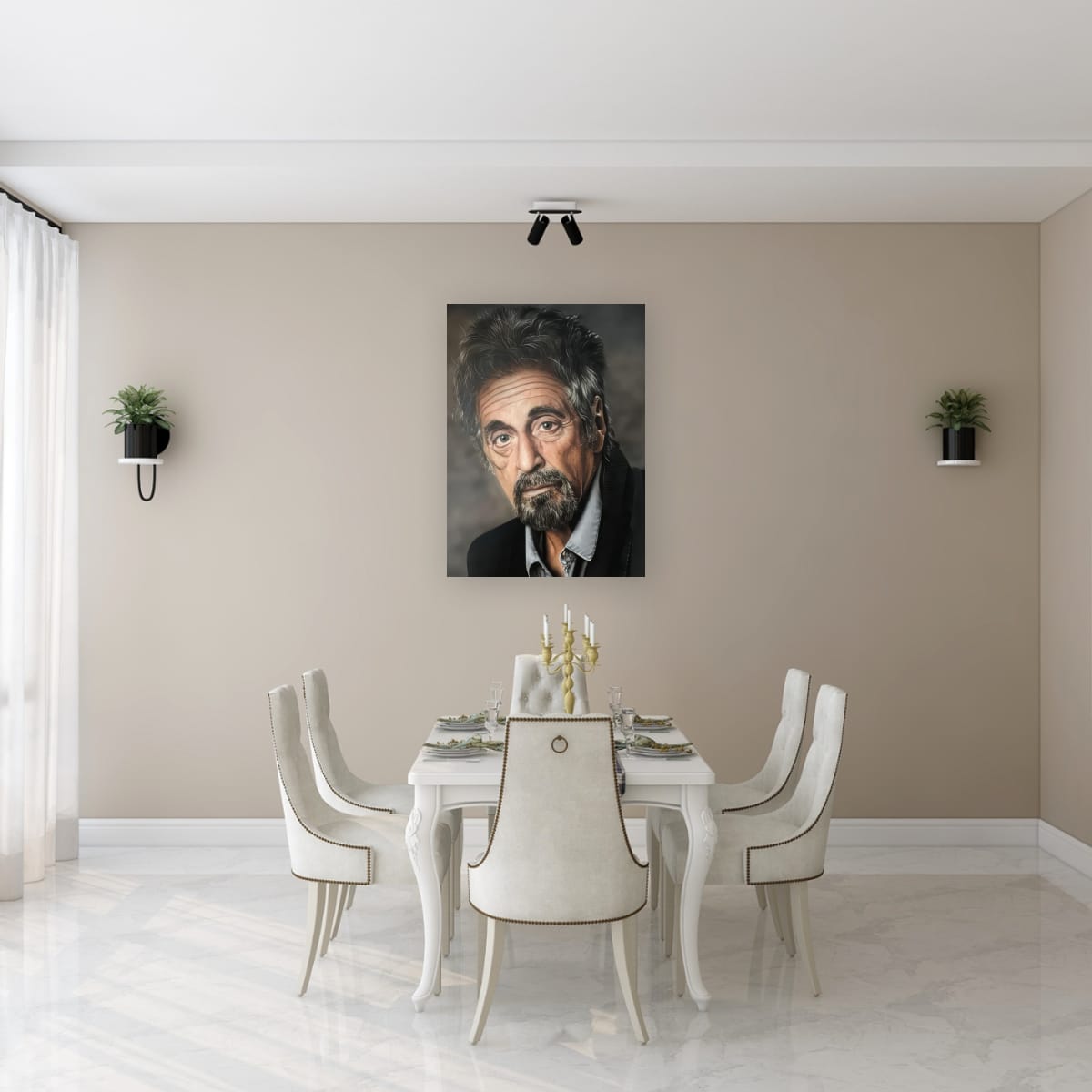 Dramatic Character Study in Portraiture - Al Pacino