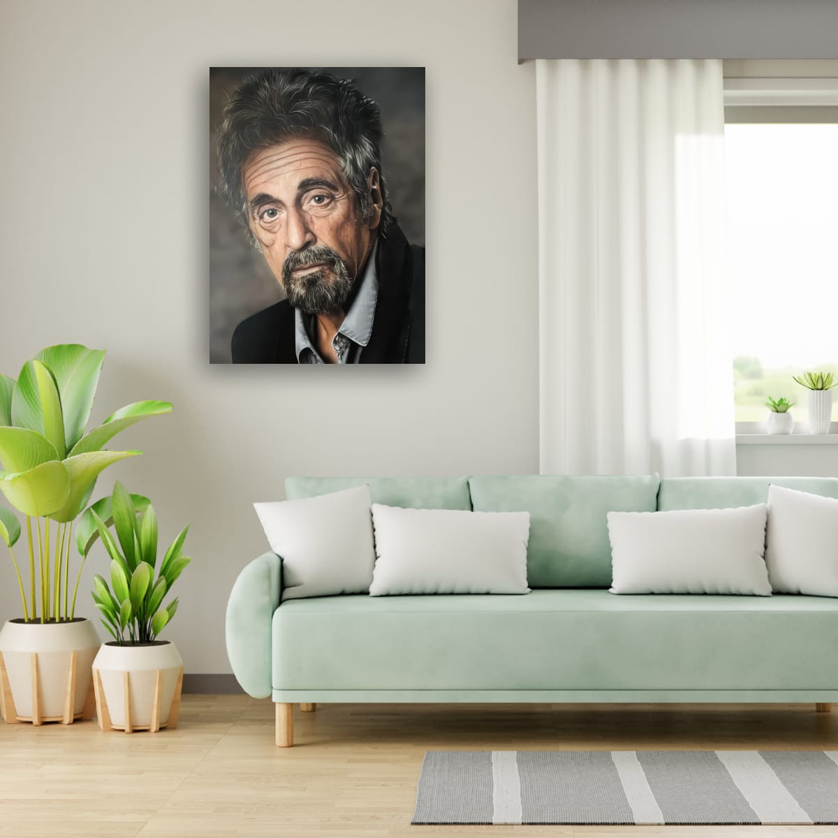 Dramatic Character Study in Portraiture - Al Pacino