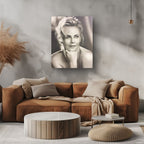 A Study in Monochrome: The Essence of Graceful Beauty - Charlize Theron