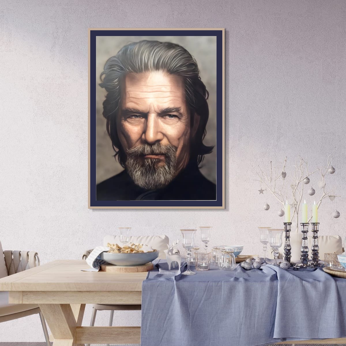 A Portrait of Resilience: The Story Behind the Beard Print