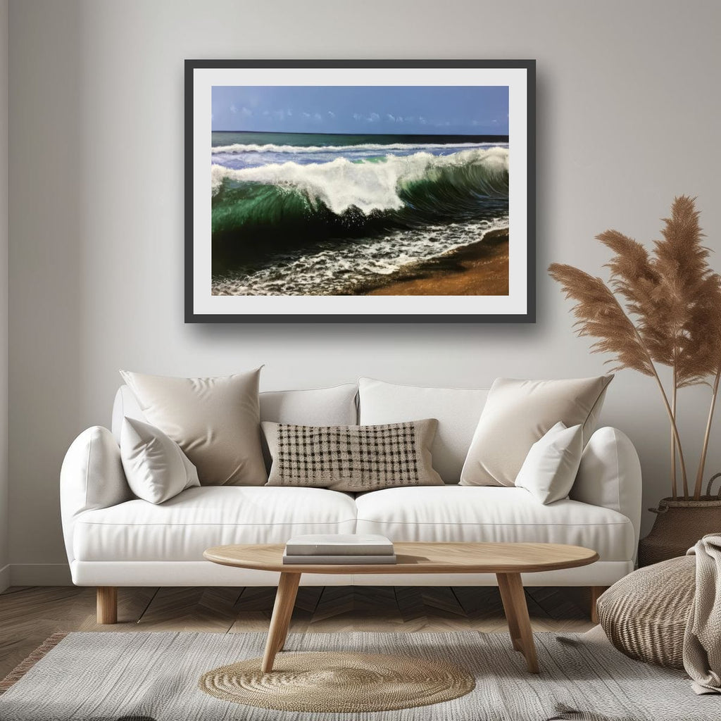 The Rhythm of the Sea: Waves in Motion Print