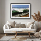 The Rhythm of the Sea: Waves in Motion Print
