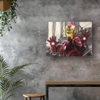 Dynamic Superhero Art: Action and Technology Combined