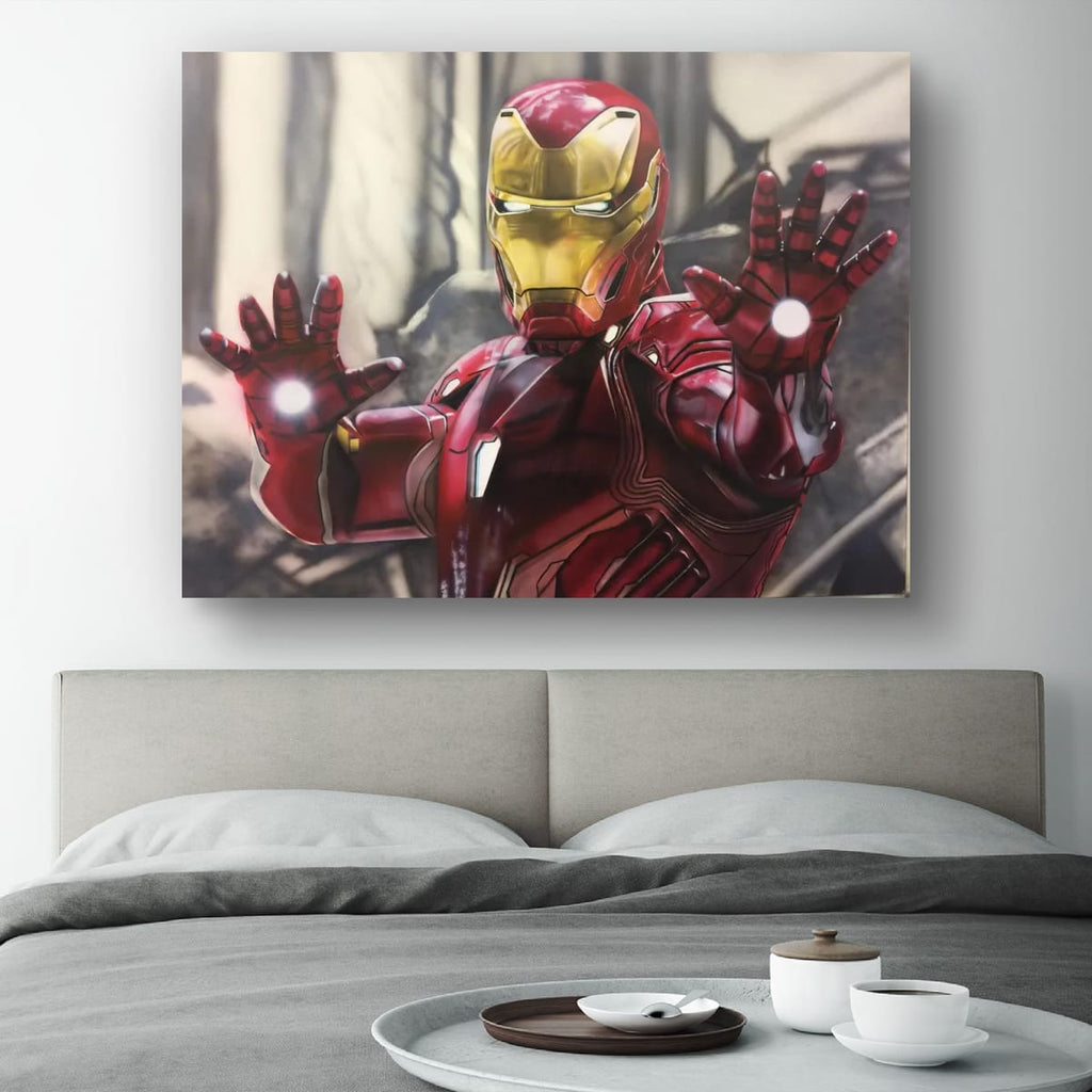 Dynamic Superhero Art: Action and Technology Combined