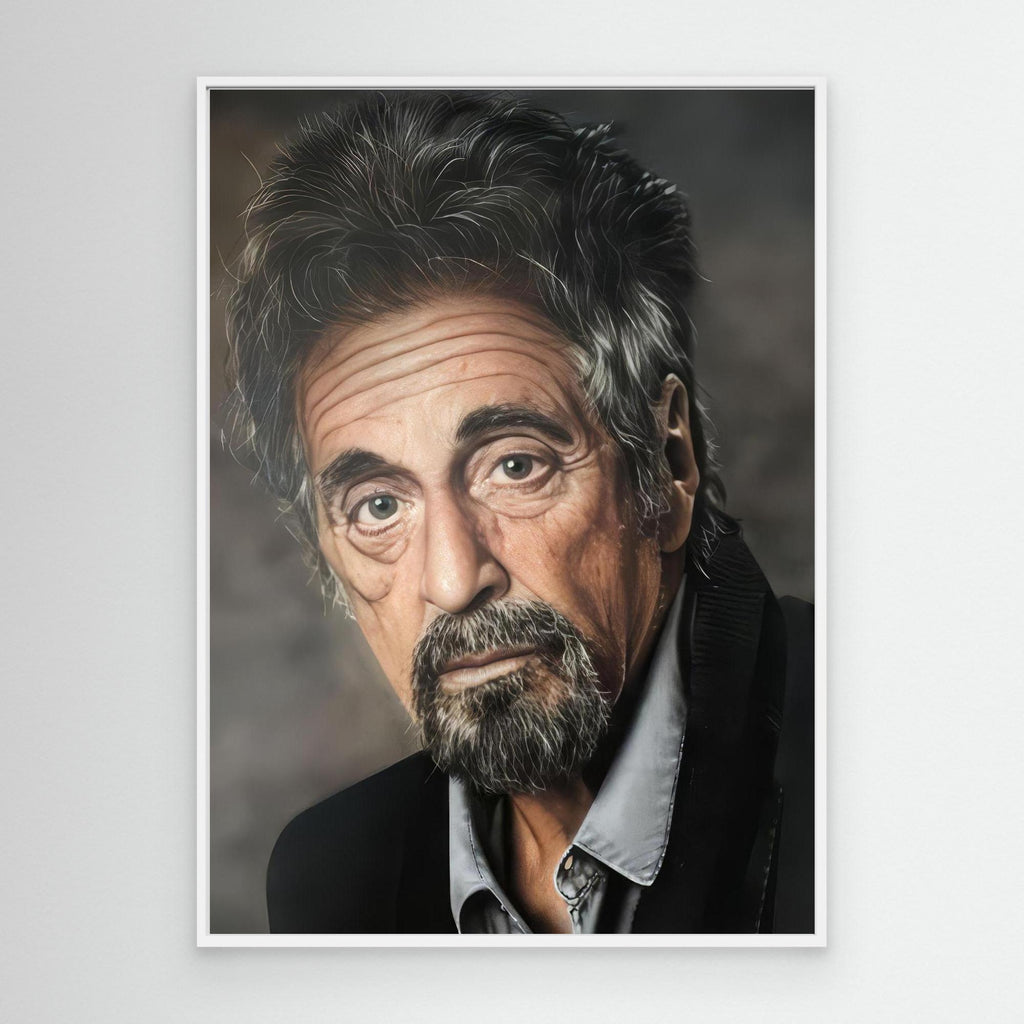 Dramatic Character Study in Portraiture - Al Pacino Print