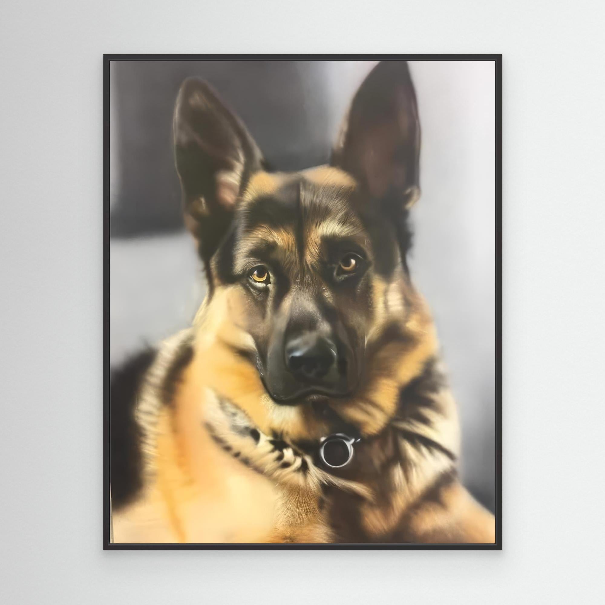 Loyal Guardian in Portrait Print
