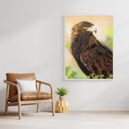Nature Portrait of an Eagle: Majestic Wildlife Art