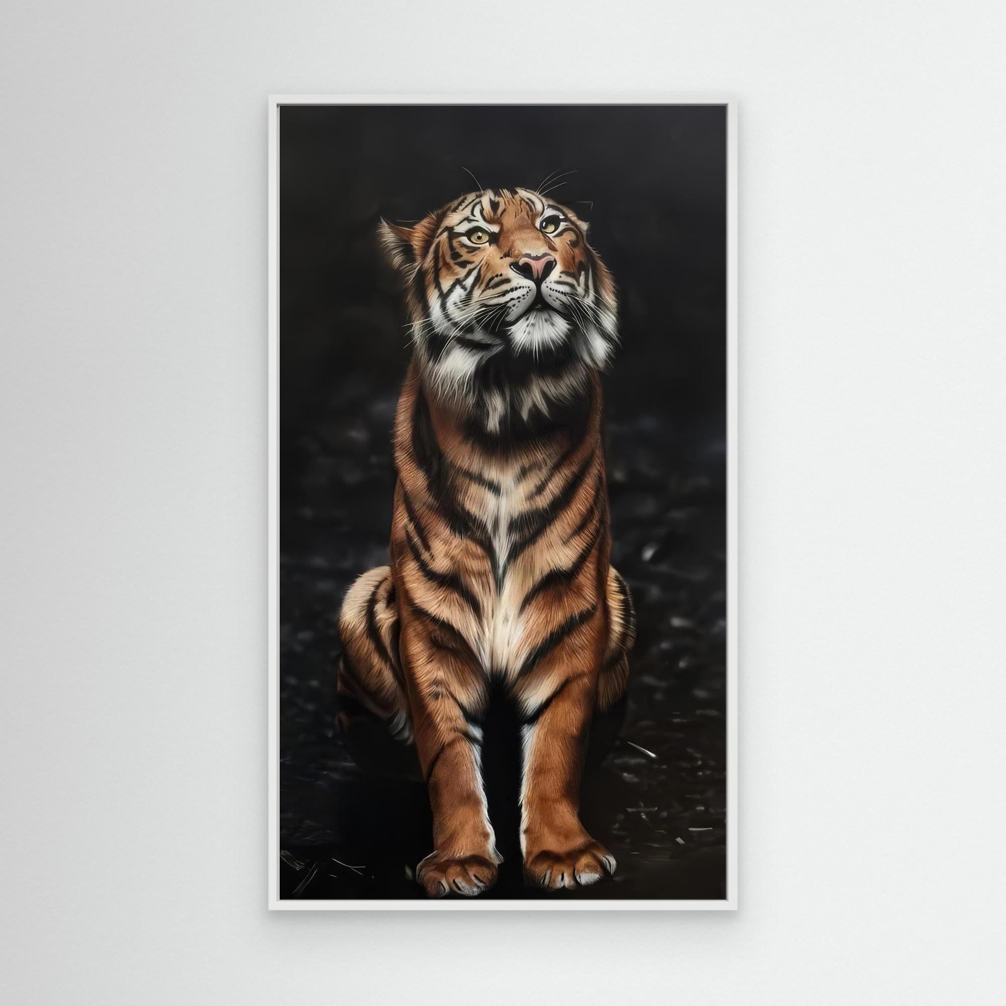 Majestic Presence: Capturing the Essence of a Tiger