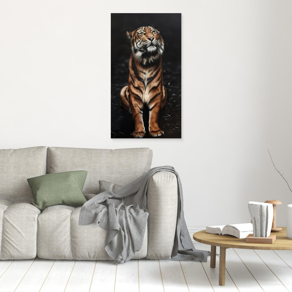 Majestic Presence: Capturing the Essence of a Tiger