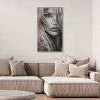 The Depth of Beauty: A Monochrome Portrait