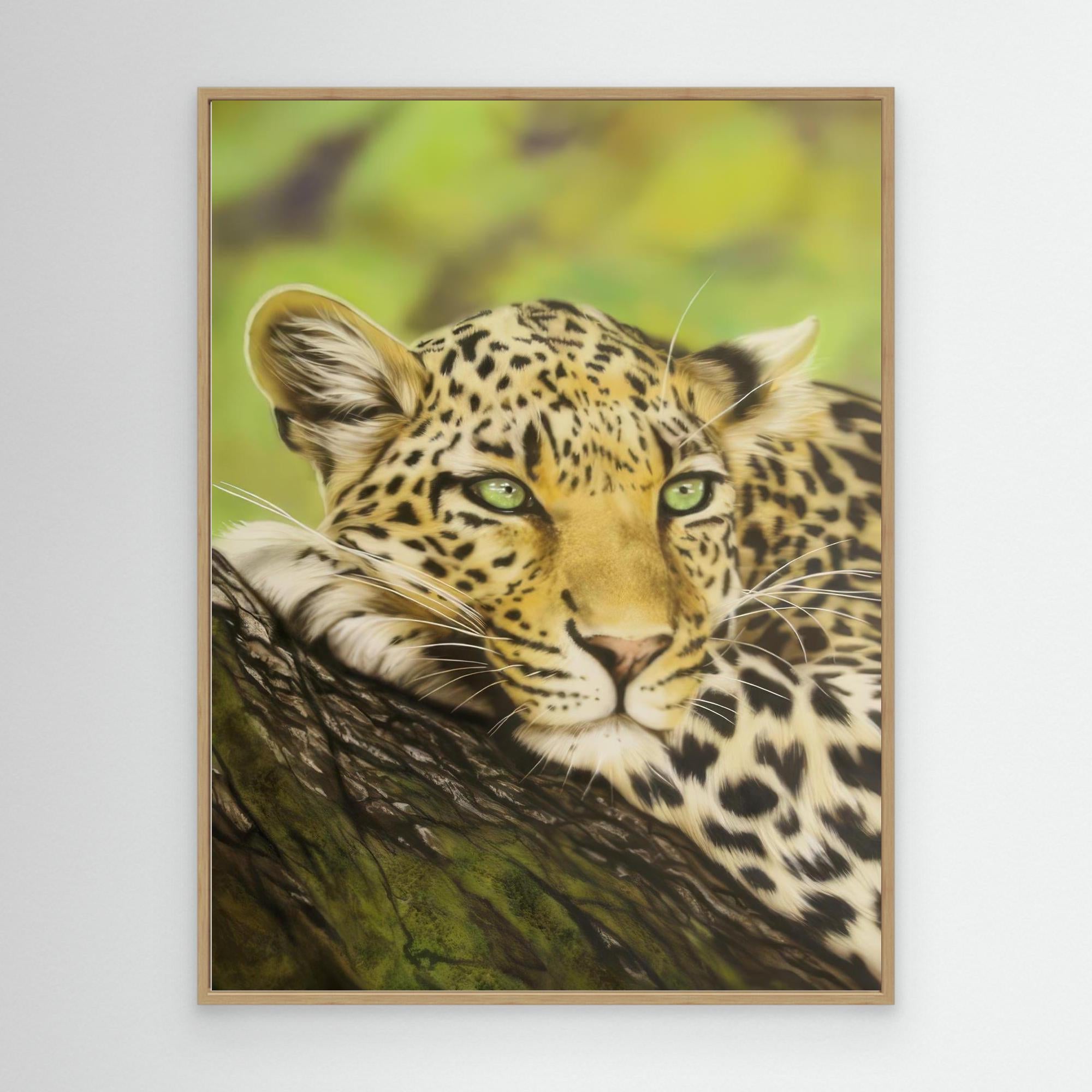 Spots and Serenity: Capturing the Essence of a Leopard in Nature
