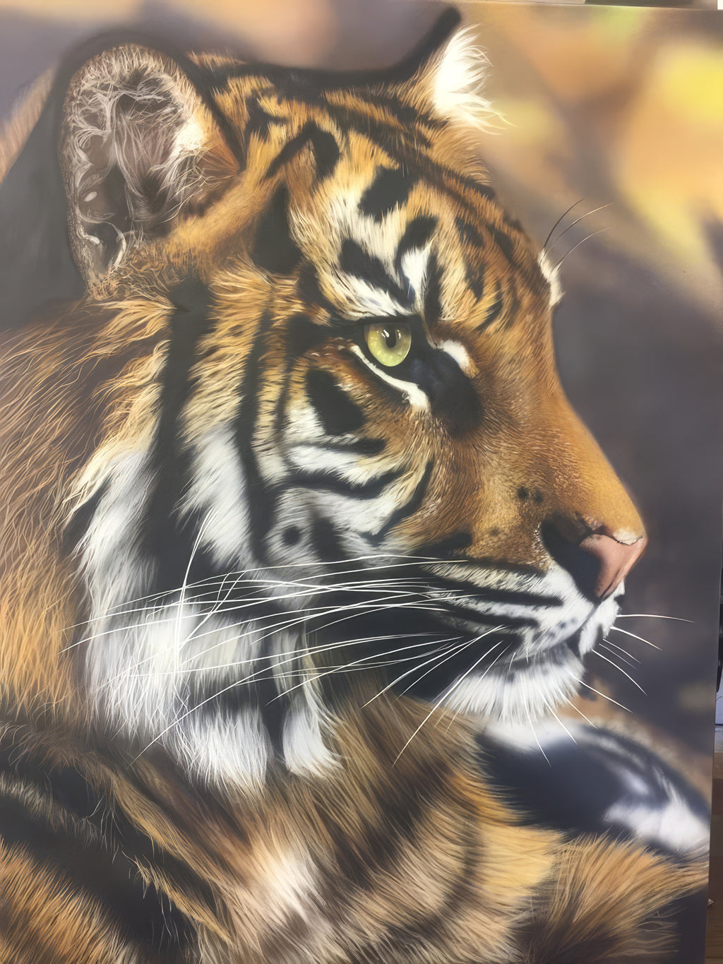The Majestic Tiger: A Portrait of Nature's Power