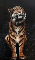 Majestic Presence: Capturing the Essence of a Tiger