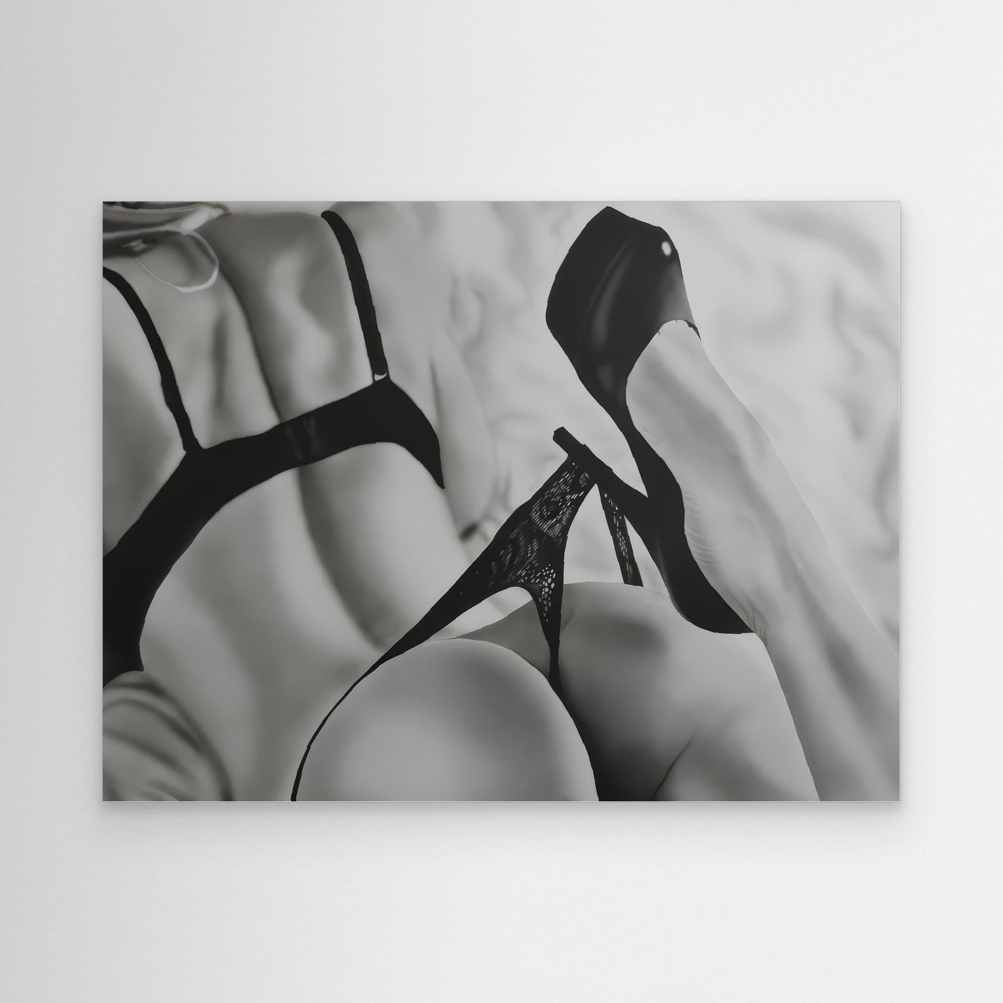 Intimate Silhouettes: Capturing Sensuality in Monochrome
