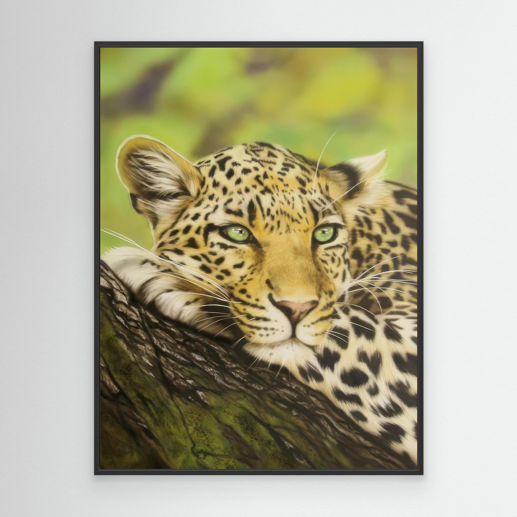 Spots and Serenity: Capturing the Essence of a Leopard in Nature