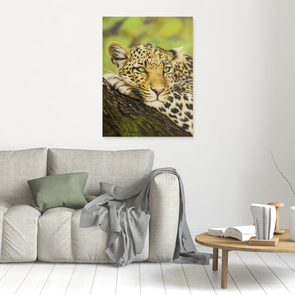 Spots and Serenity: Capturing the Essence of a Leopard in Nature