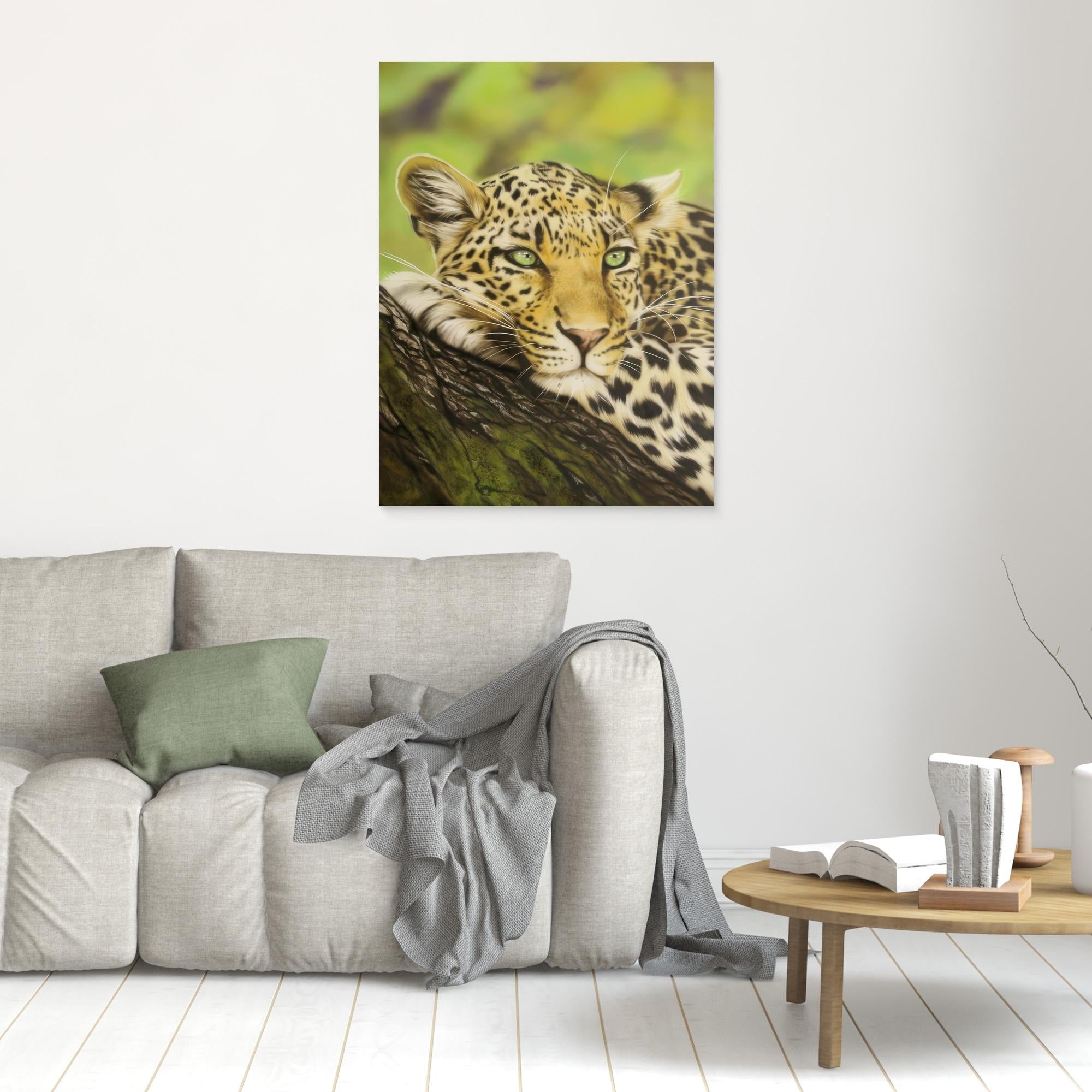 Spots and Serenity: Capturing the Essence of a Leopard in Nature