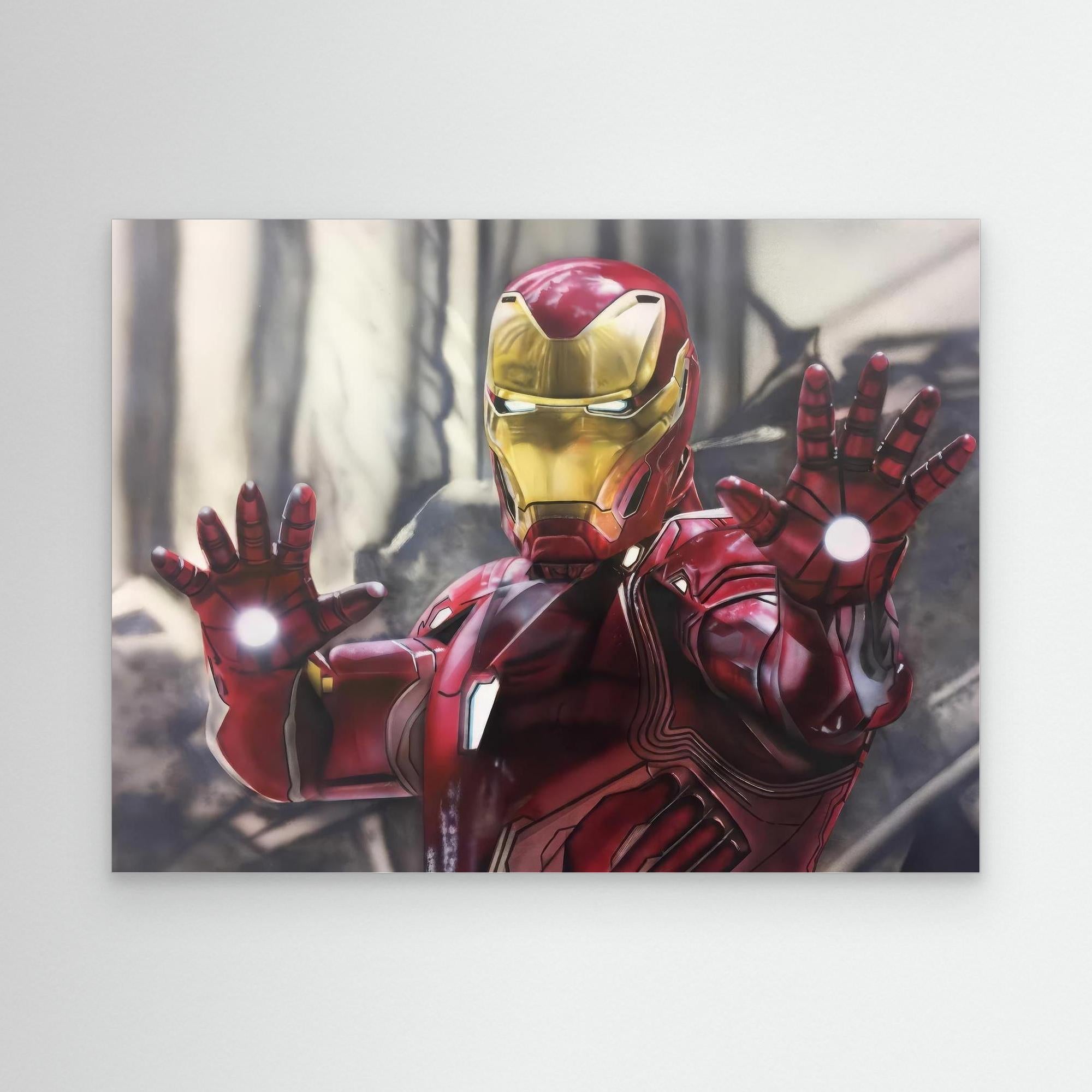 Dynamic Superhero Art: Action and Technology Combined