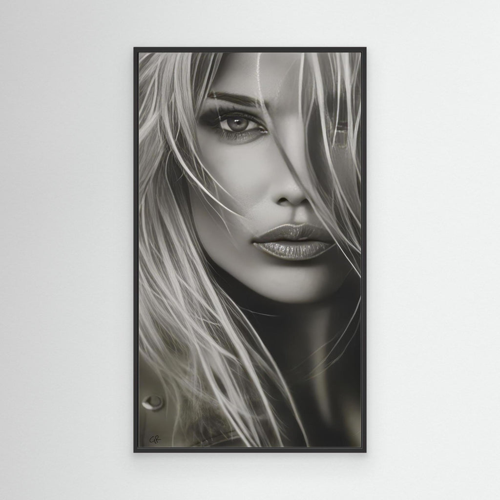 The Depth of Beauty: A Monochrome Portrait